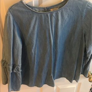 GAP denim top